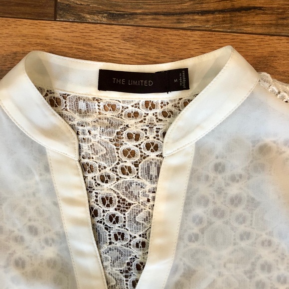 The Limited Lace Back Blouse - Picture 3 of 7